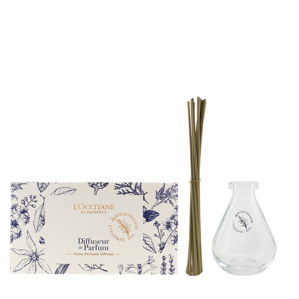 Home Perfume Diffuser - Droplet Shape (glass Bottle & Reeds) - 1pc