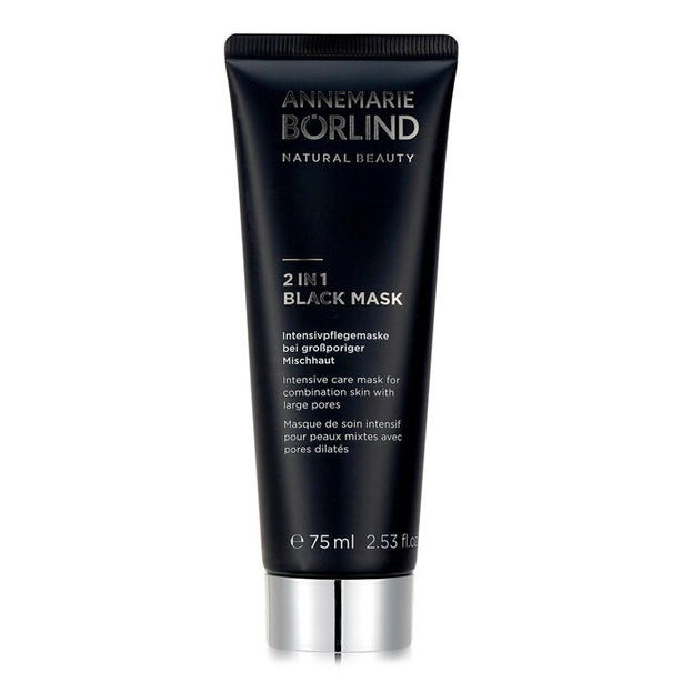 2 In 1 Black Mask - Intensive Care Mask For Combination Skin With Large Pores - 75ml/2.53oz