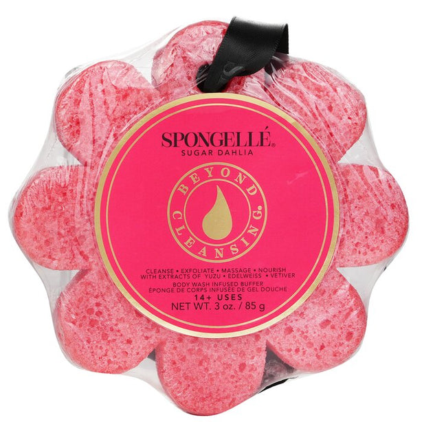 Wild Flower Soap Sponge - Sugar Dahlia (red) - 1pc/85g