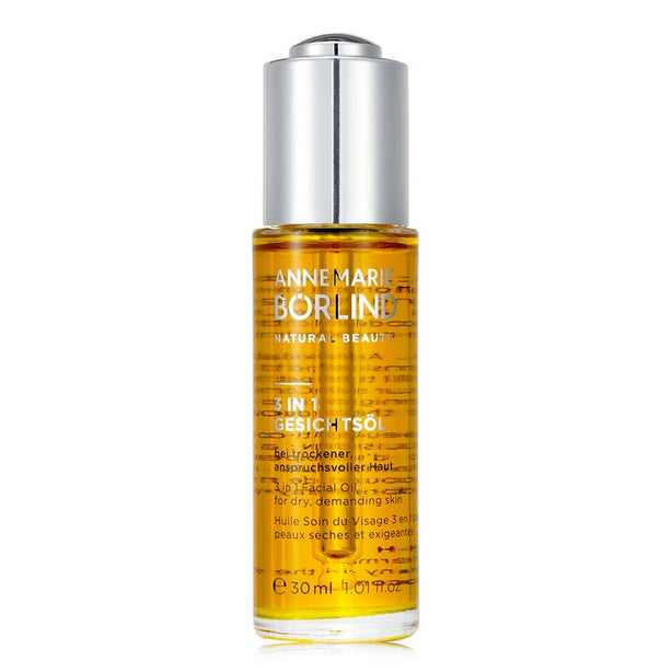 3 In 1 Facial Oil - For Dry, Demanding Skin - 30ml/1.01oz