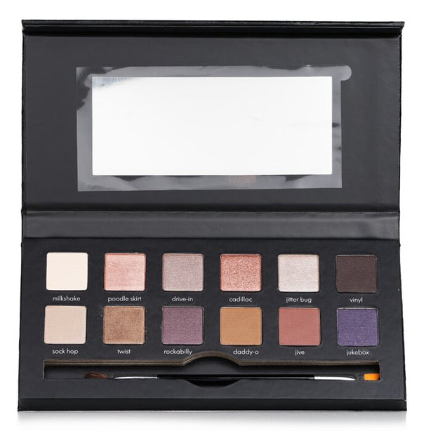 Rock The Croc Eyeshadow Palette (12x Eyeshadow, 1x Double Ended Eyeshadow Brush) - 12x0.8g/0.03oz