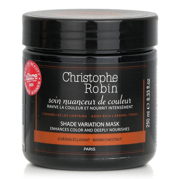 Shade Variation Mask (enhances Color & Deeply Nourishes) - Warm Chestnut - 250ml/8.33oz