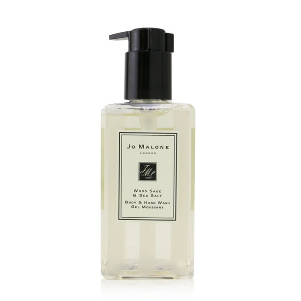 Wood Sage & Sea Salt Body & Hand Wash (with Pump) - 250ml/8.5oz