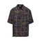 LOEWE Anagram print silk shirt