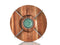 Adhoc Wooden With Stainless Steel Teapot & Food Warmer