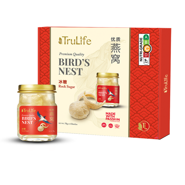 TruLife  Premium Bird's Nest (Rock Sugar) 6x70g