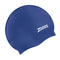 Zoggs Australia One Size Silicone Navy Swim Cap