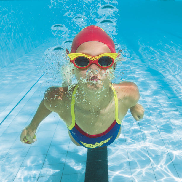 Zoggs Australia Junior Justice League Wonder Woman Character Swim Goggles