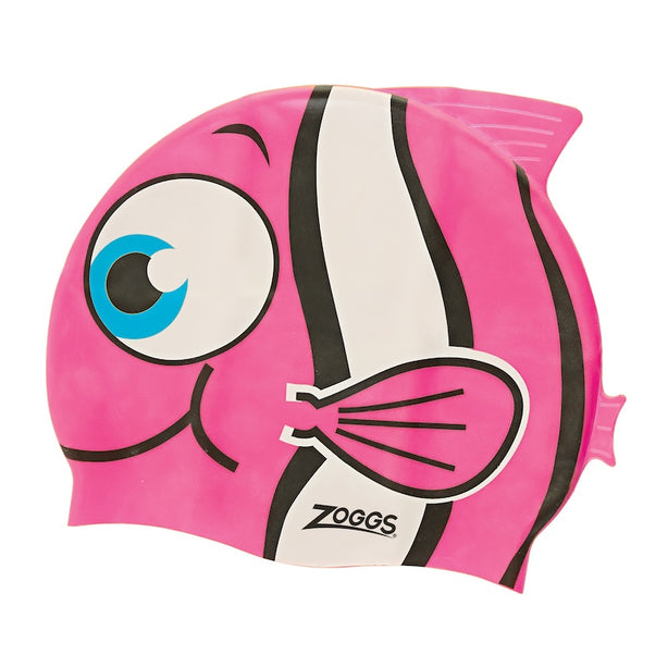 Zoggs Australia Junior Silicone Character Goldfish Swim Cap