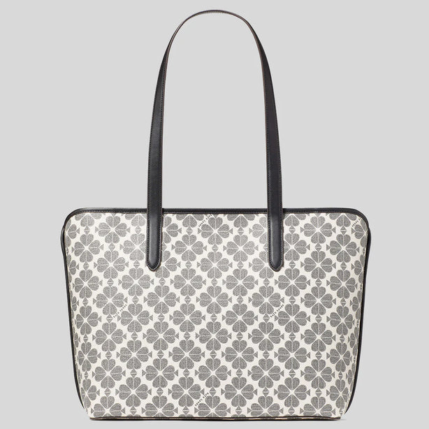 KATE SPADE Spade Flower PVC Tote Black Multi RS-KG086