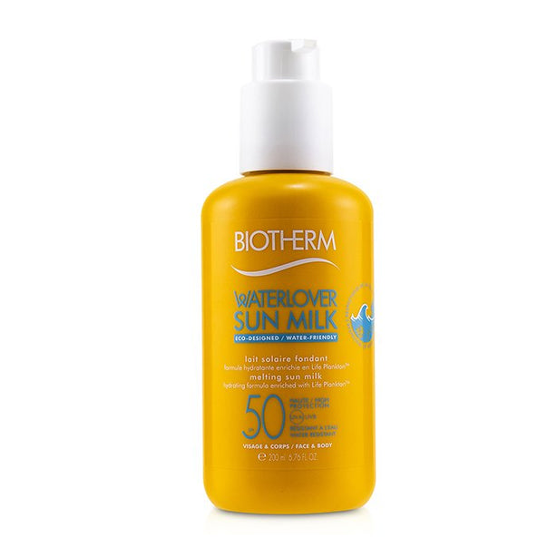 Waterlover Melting Sun Milk Spf 50 - For Face & Body - 200ml/6.76oz