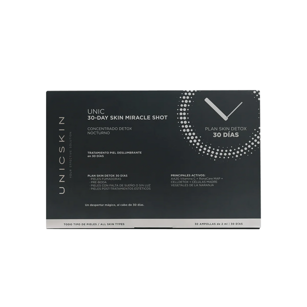UNICSKIN-UNIC30-DAY SKIN MIRACLE SHOT-AMPOULES (International Shipping)