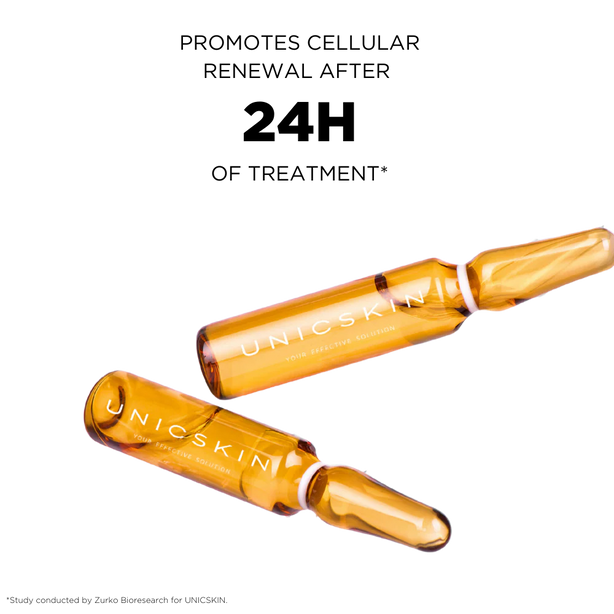 UNICSKIN-UNIC30-DAY SKIN MIRACLE SHOT-AMPOULES (International Shipping)