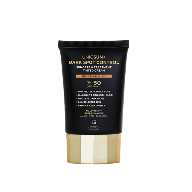 UNICSKIN-UNICSUN+ DARK SPOT CONTROL-PERFECT BRONZE-CREAM (International Shipping)