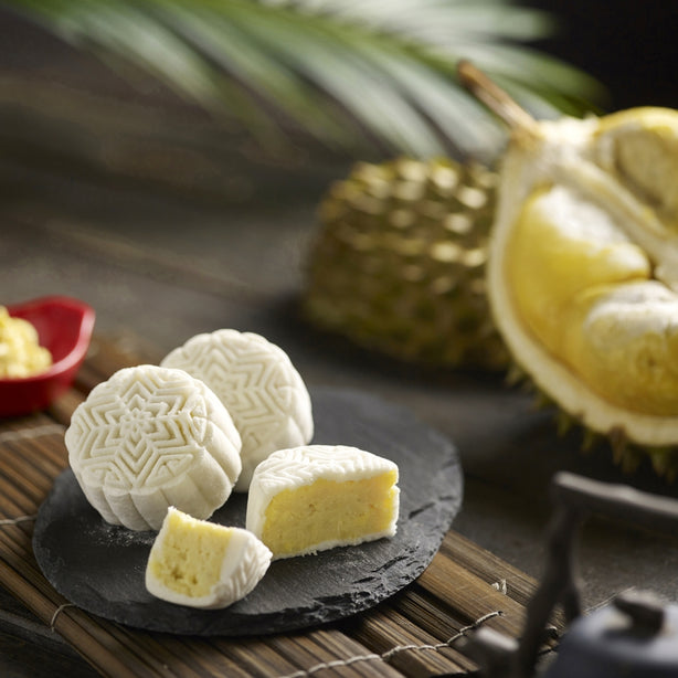WuGuFeng Mini Snow Skin 100% MSW Durian (8pcs/box) - in gift box, Bundle of 2