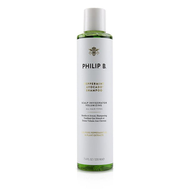 Peppermint Avocado Shampoo (scalp Invigorator Volumizing - All Hair Types) - 220ml/7.4oz