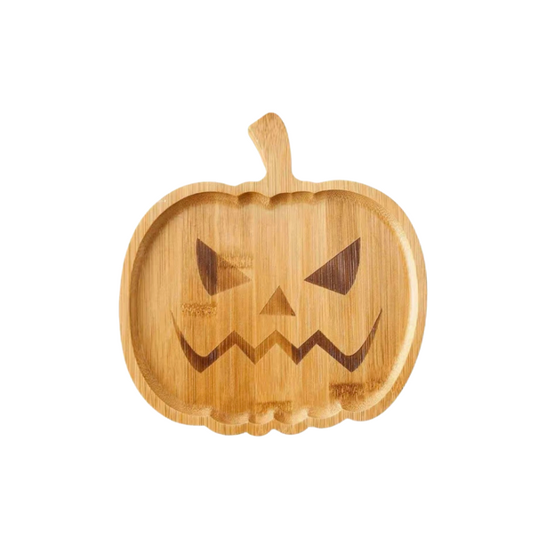 Wooden Halloween Tray