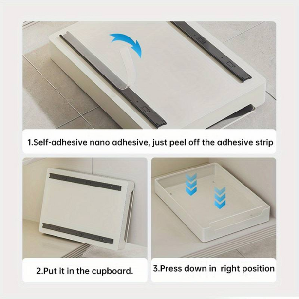 Metal Pull-Out Shelf Organizer