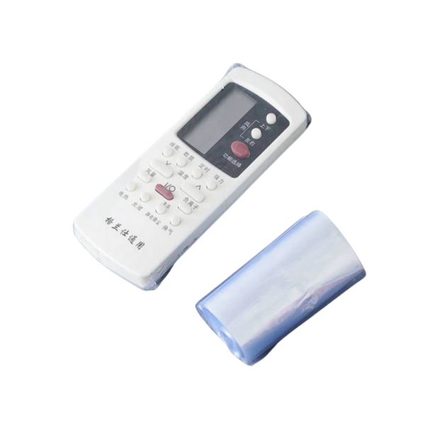 Remote control plastic film protector