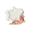 Halloween Pottery Ghost Plate Decor