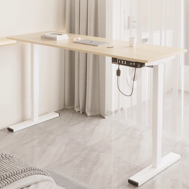 Height adjustable electric standing desk