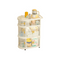 Nursery Room storage trolley organizer