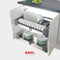 KKPL Premium Stainless Steel Cutlery Drawer Tray organizer rack