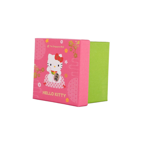 Sanrio Lucky Kitty 24K Gold Foil Mini Figure