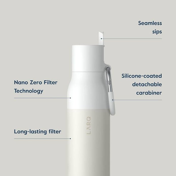 LARQ Bottle Filtered Granite White