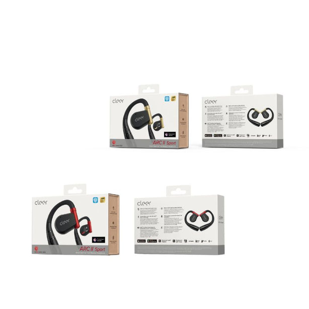 Cleer ARC II Sport Open Ear Wireless Bluetooth Earbuds