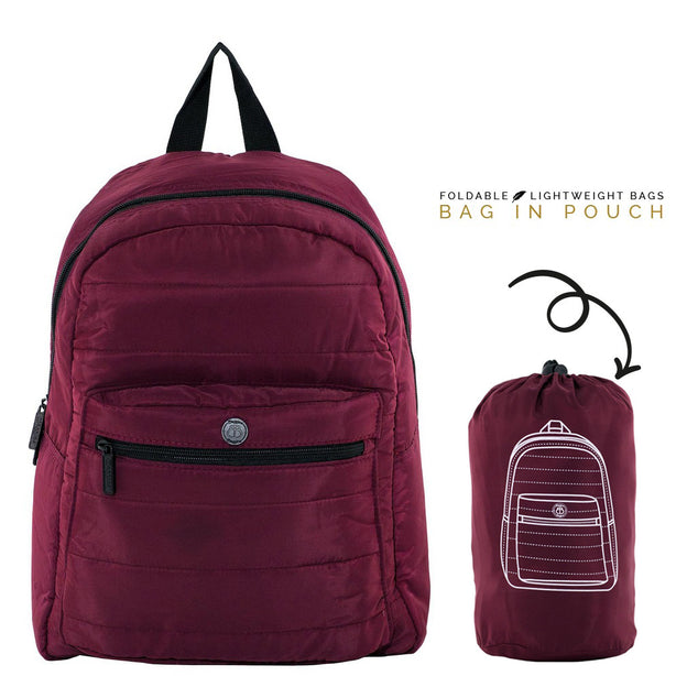 BBaggies Backpack Quilted Nylon