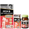 Noguchi Japan Iron & Soy Isoflavone -Fights Iron Deficiency Reduces Fatigue Supports Hormonal Balance for Menopause