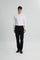 Alexander & Sons, White Twill, Long Sleeve Shirt