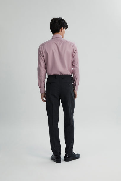 Alexander & Sons, Dusty Pink Twill, Long Sleeve Shirt
