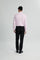 Alexander & Sons, Light Pink Twill, Long Sleeve Shirt