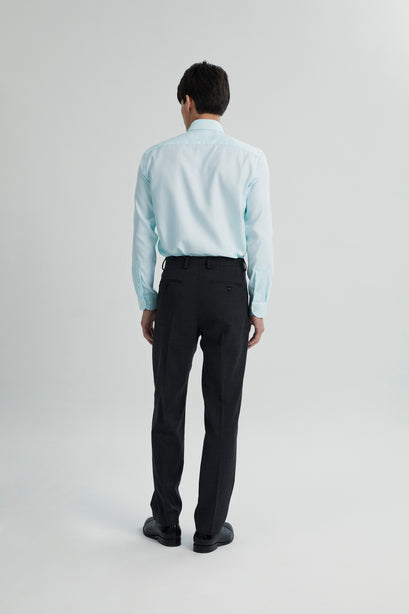 Alexander & Sons, Mint Green Dobby, Long Sleeve Shirt