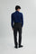 Alexander & Sons, Navy Blue Twill, Long Sleeve Shirt
