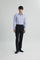 Alexander & Sons, Blue Dobby, Long Sleeve Shirt
