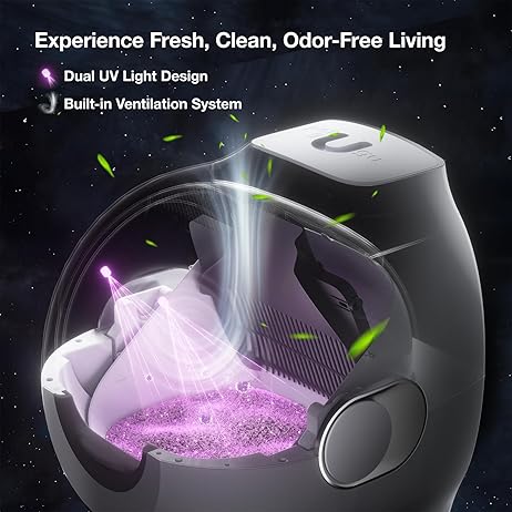 Petgugu Self-Flushing Smart Cat Litter Box Toilet