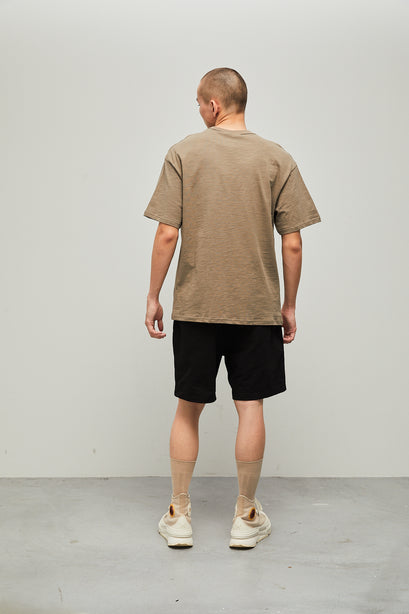 Highr, Khaki, Bamboo Cotton Tee