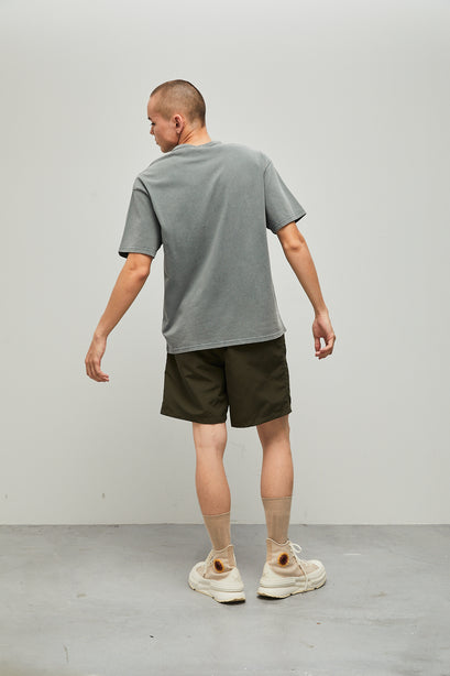 Highr, Grey, Washed Vintage Tee