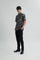 Coupe Cousu, Print, Short Sleeve Shirt