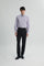 Coupe Cousu, Fancy Dobby, Double Collar Long Sleeve Shirt