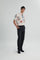 Coupe Cousu, Print, Short Sleeve Shirt