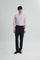 Coupe Cousu, Red, Double Collar Long Sleeve Shirt