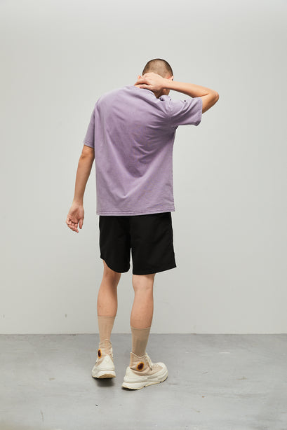 Highr, Purple, Washed Vintage Tee