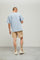 Highr, Light Blue, Bamboo Cotton Tee