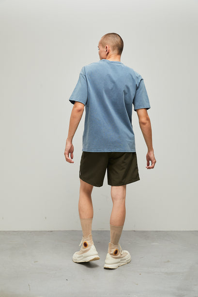 Highr, Blue, Washed Vintage Tee