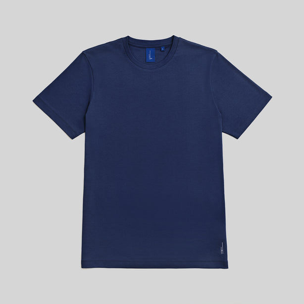 Highr, Royal Blue, Pima Cotton Tee