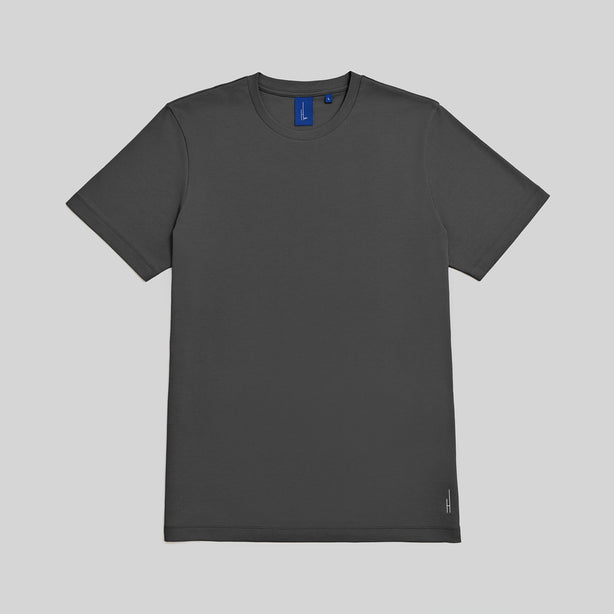 Highr, Dark Grey, Pima Cotton Tee